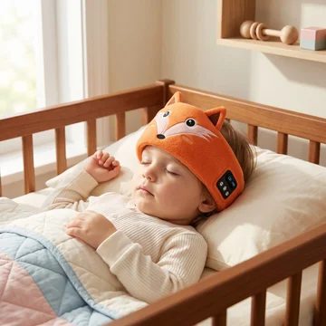Children's Audio Headband for Immersive Listening Experience