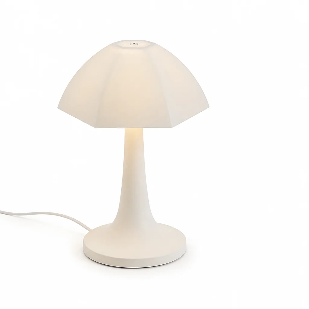 Nordic Mushroom Table Lamp with Soft Diffused Ambient Glow - Image 4