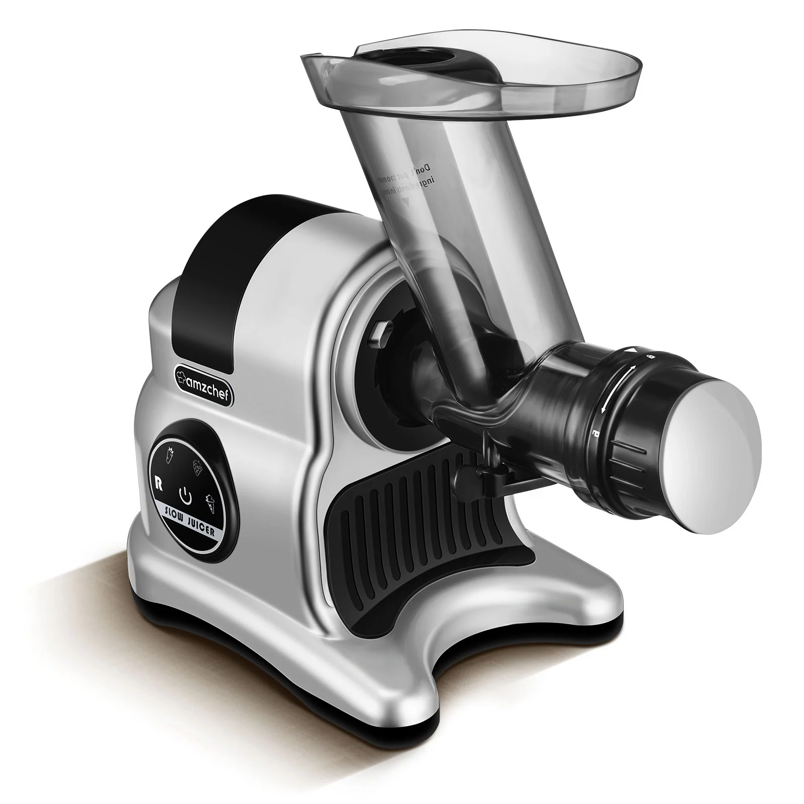 AMZCHEF Inovative Cold Press Slow Juicer ZM1517 Gray 3