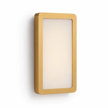 Rectangular Stairwell and Hallway Led Wall Lamp