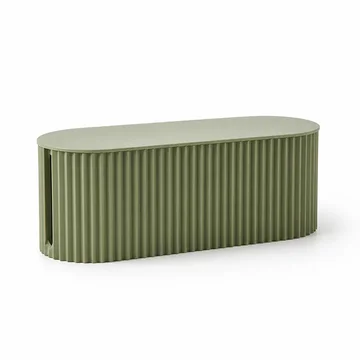 Cable Organizer Box Ribbed Exterior & Flat Top Shelf