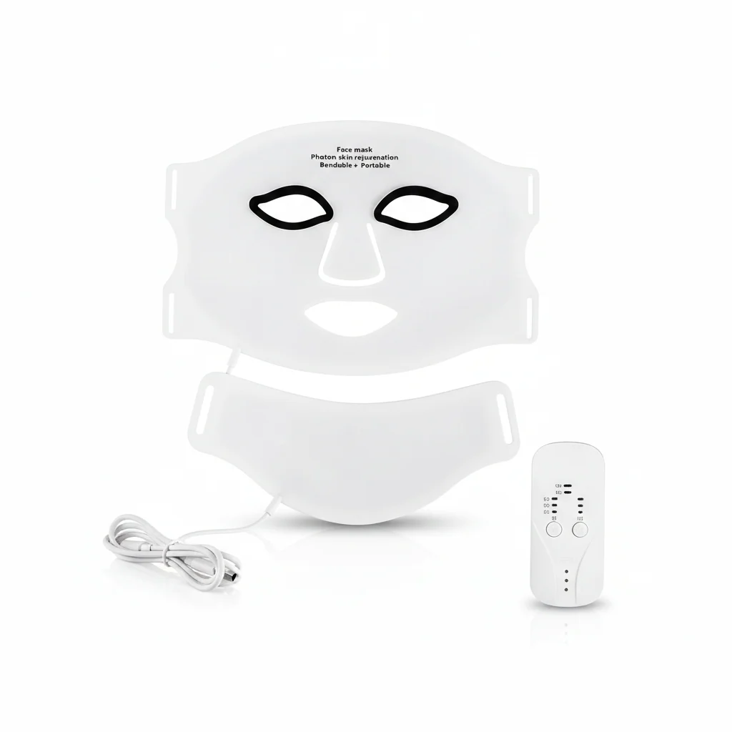 LED Facial Mask for Skin Treatment and Light Therapy