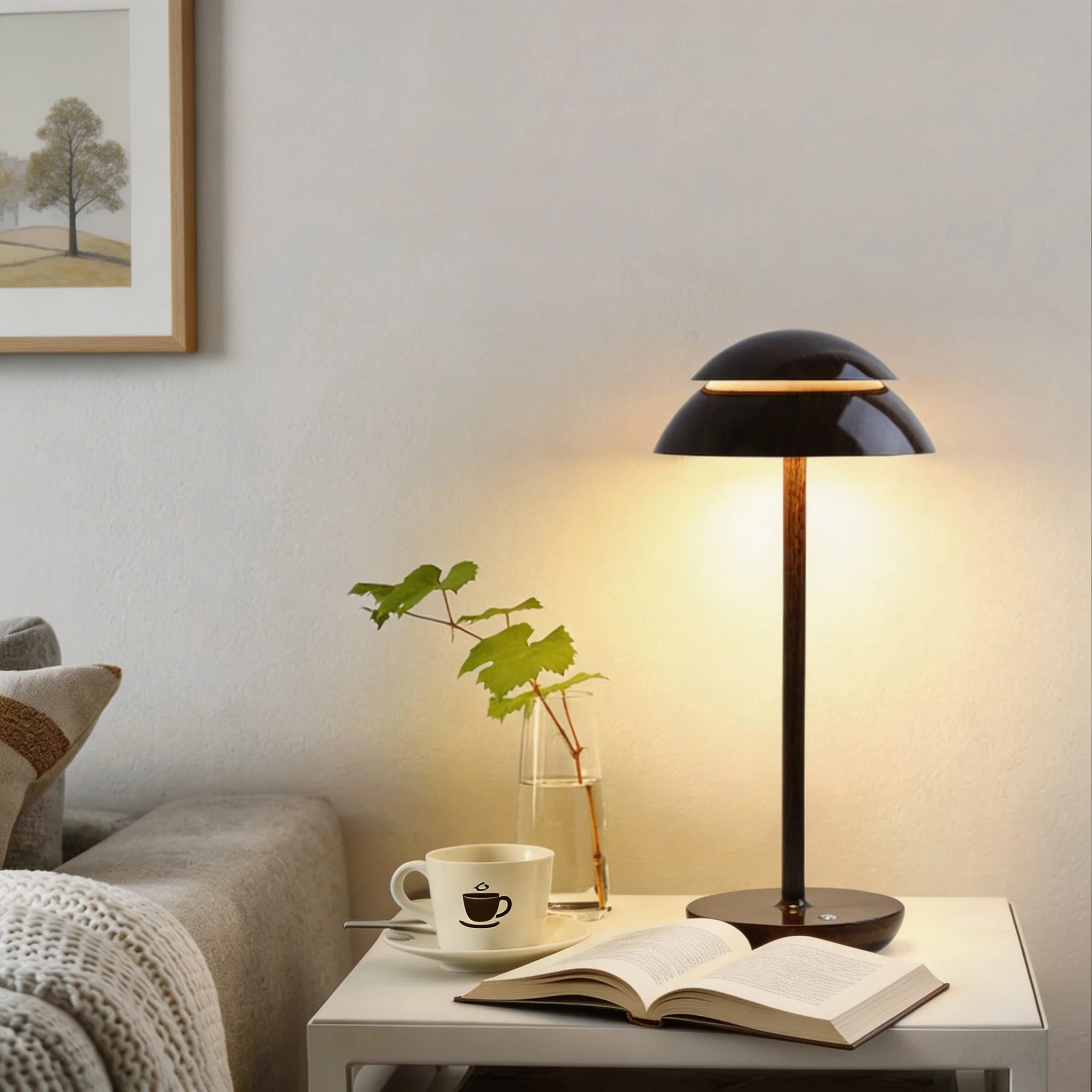 Touch-Controlled Cordless Mushroom-Shaped Table Light - Image 11