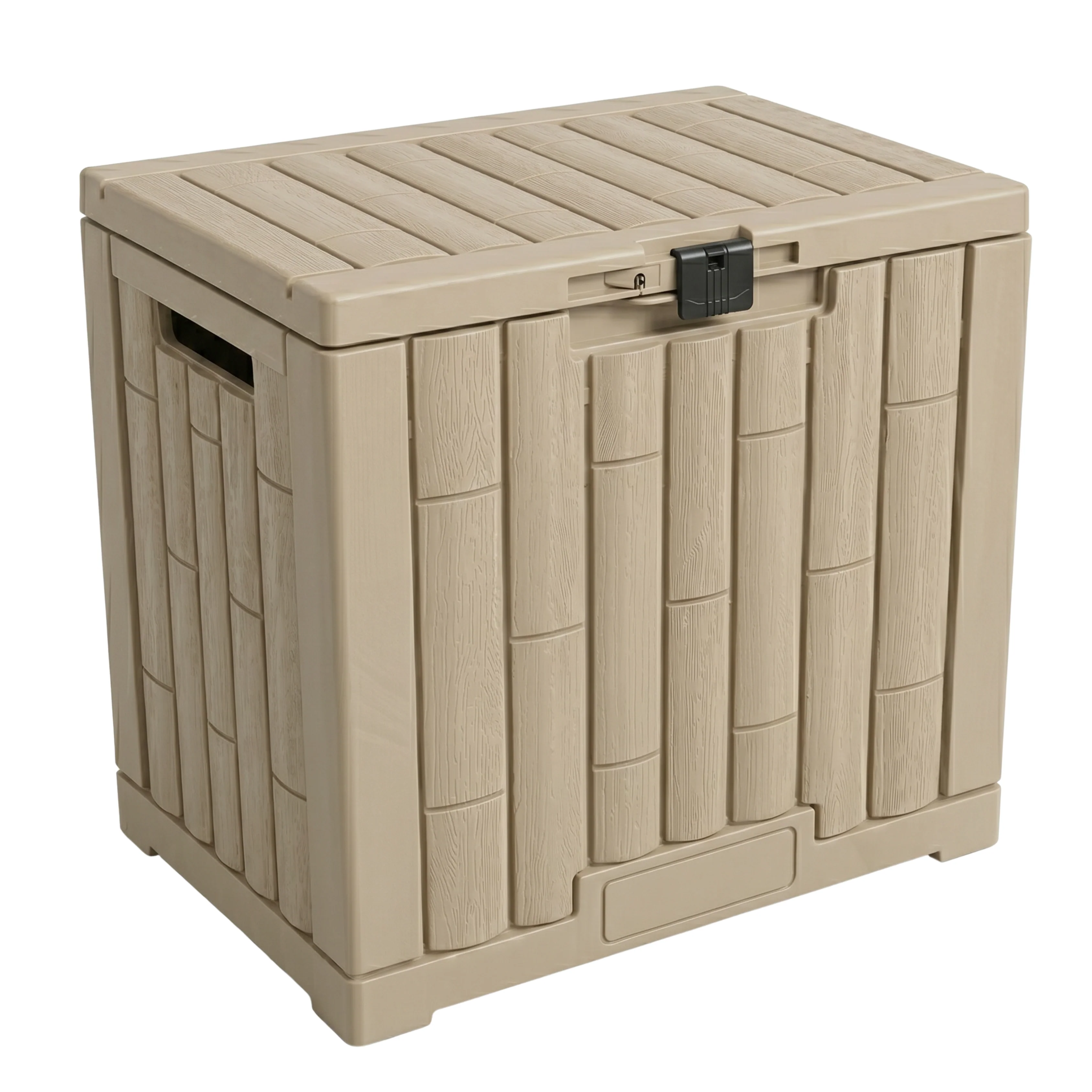 Hinged Lid Storage Container - 120L Capacity with 330 lb Weight Limit - Image 2