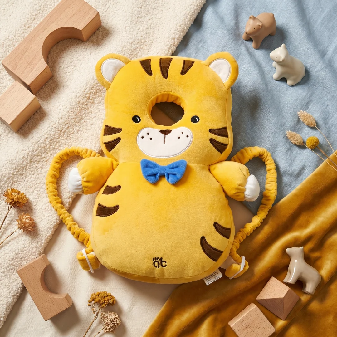 Safety Backpack for Infants – Cloud Design - Image 4
