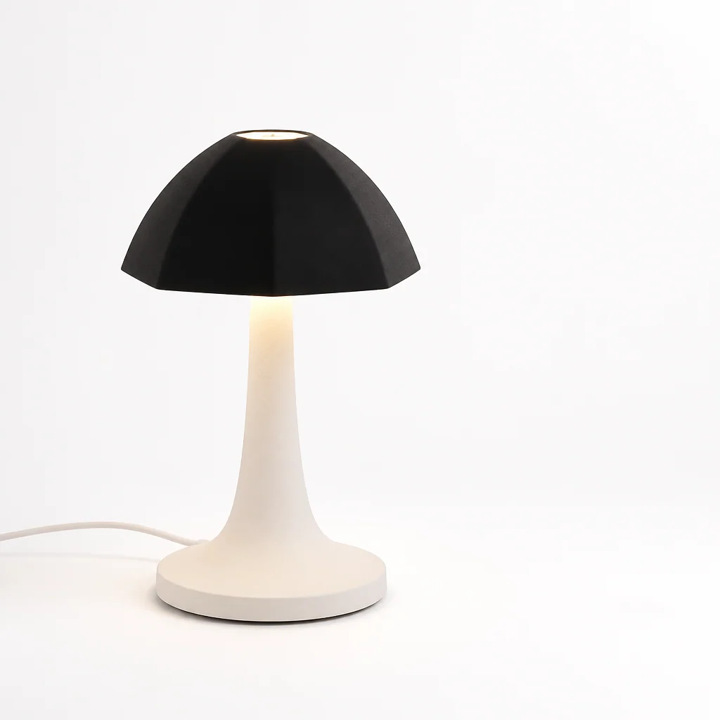 Nordic Mushroom Table Lamp with Soft Diffused Ambient Glow - Image 6
