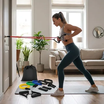 Set of 11 Resistance Bands for Strength Training