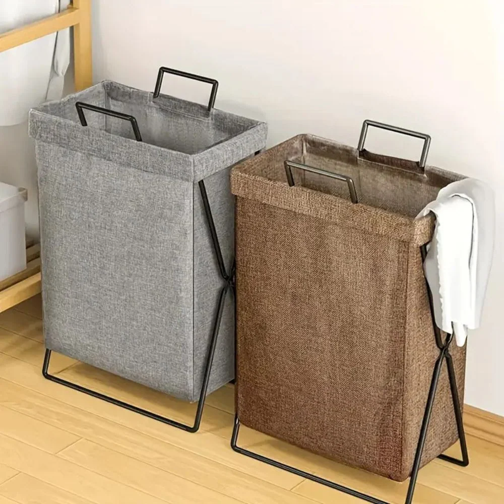 Laundry Organizer Foldable Water-Resistant Fabric & Handles