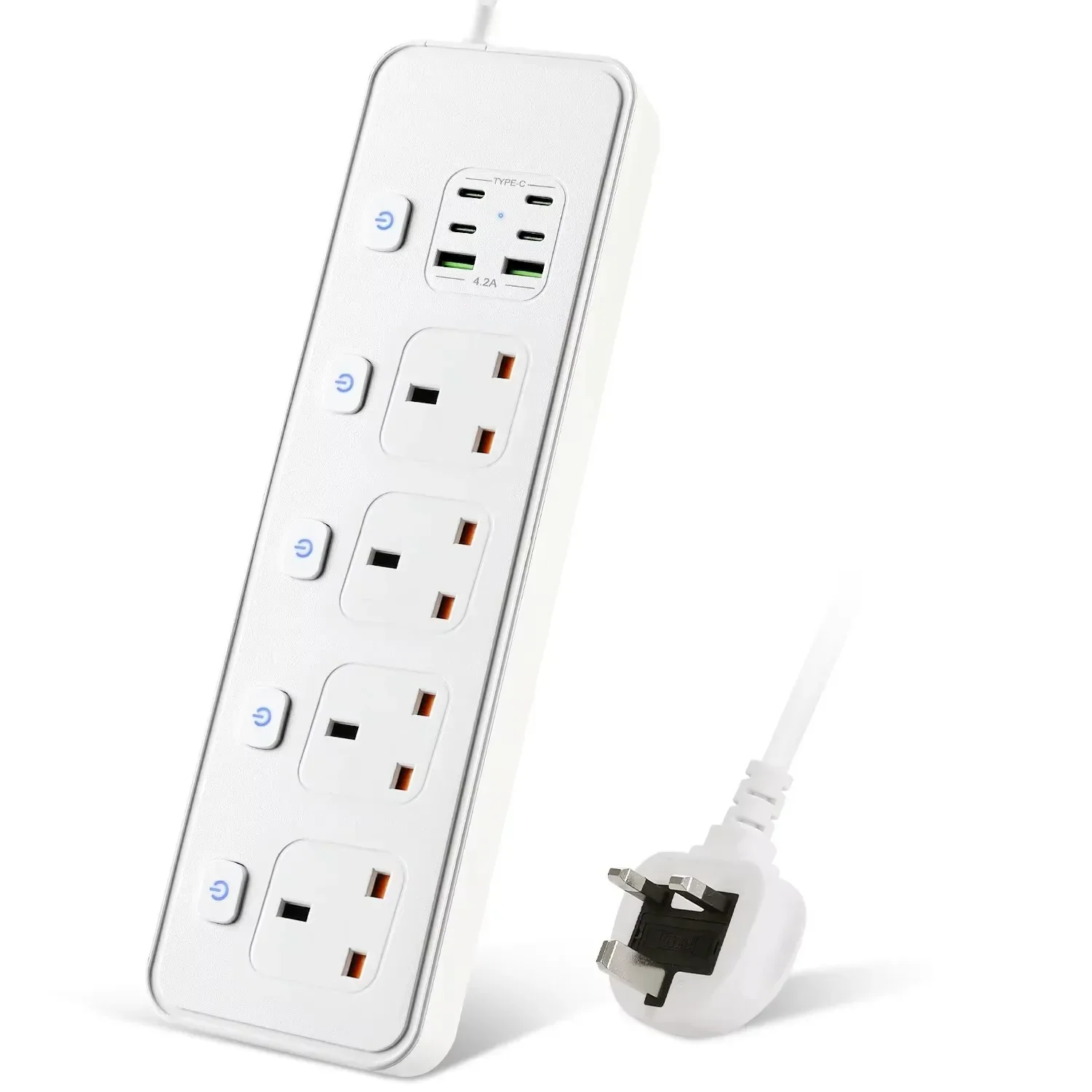 Travel Power Adapter with Multiple Outlets for Global Use - Image 11
