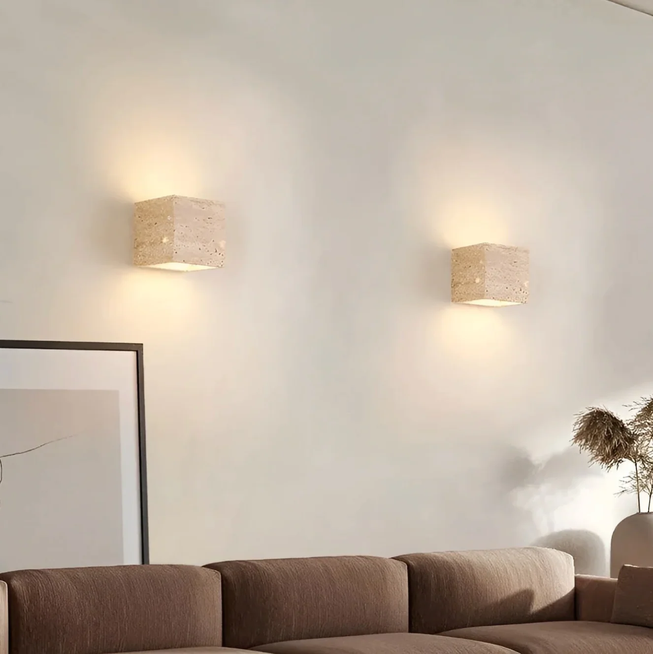 Elegant Stone Wall Light - Unique Natural Accent Fixture - Image 8