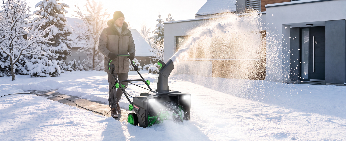 Corded Electric Snow Blower
