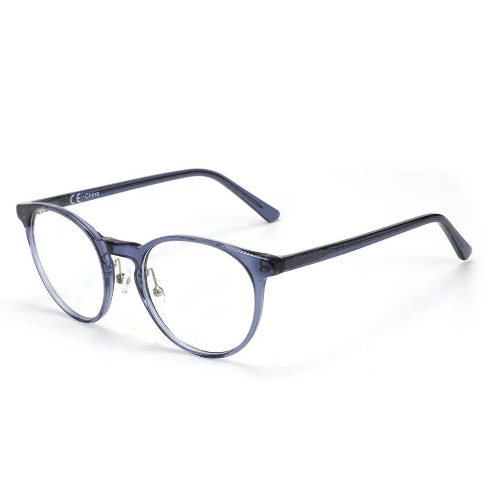 Vintage Round Eyewear with Glass Lenses - Image 7