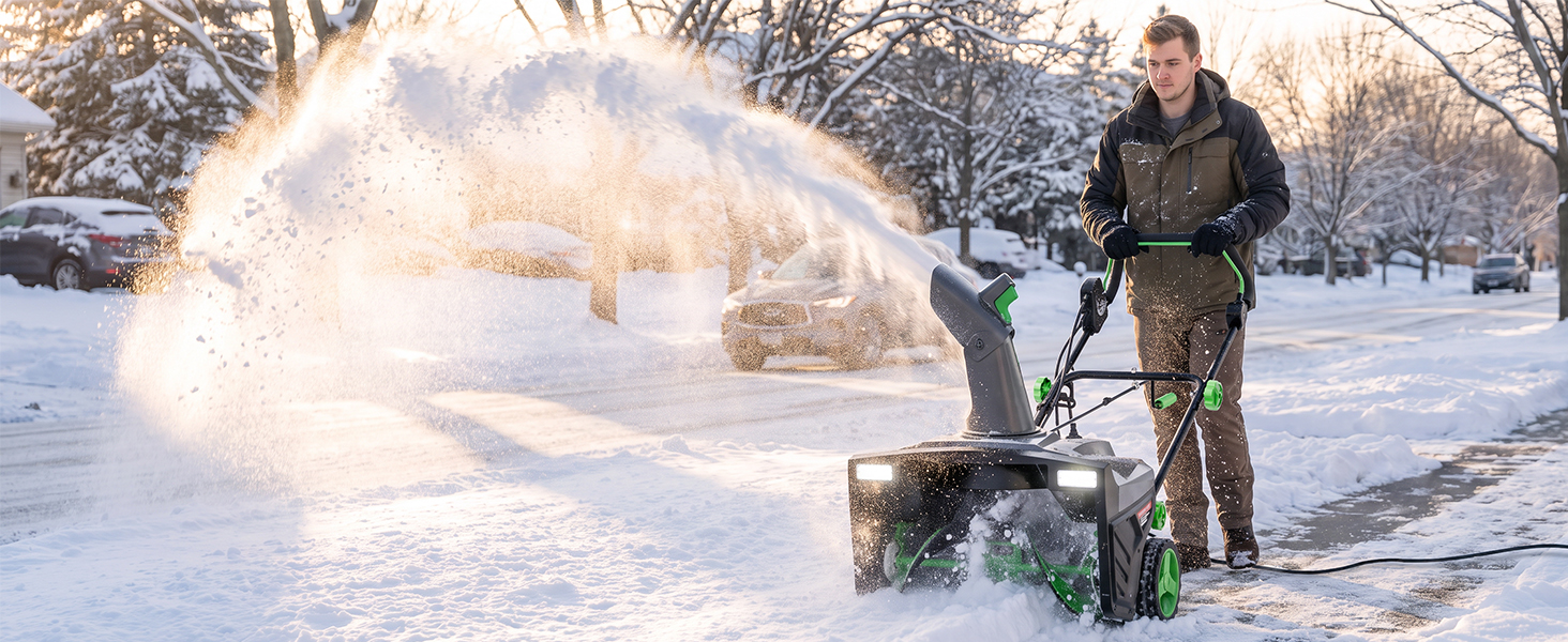 Corded Electric Snow Blower