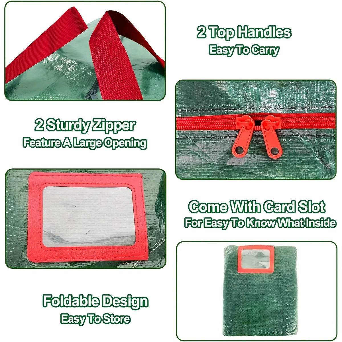 Durable Waterproof Organizer for Holiday Tree Storage - Image 12