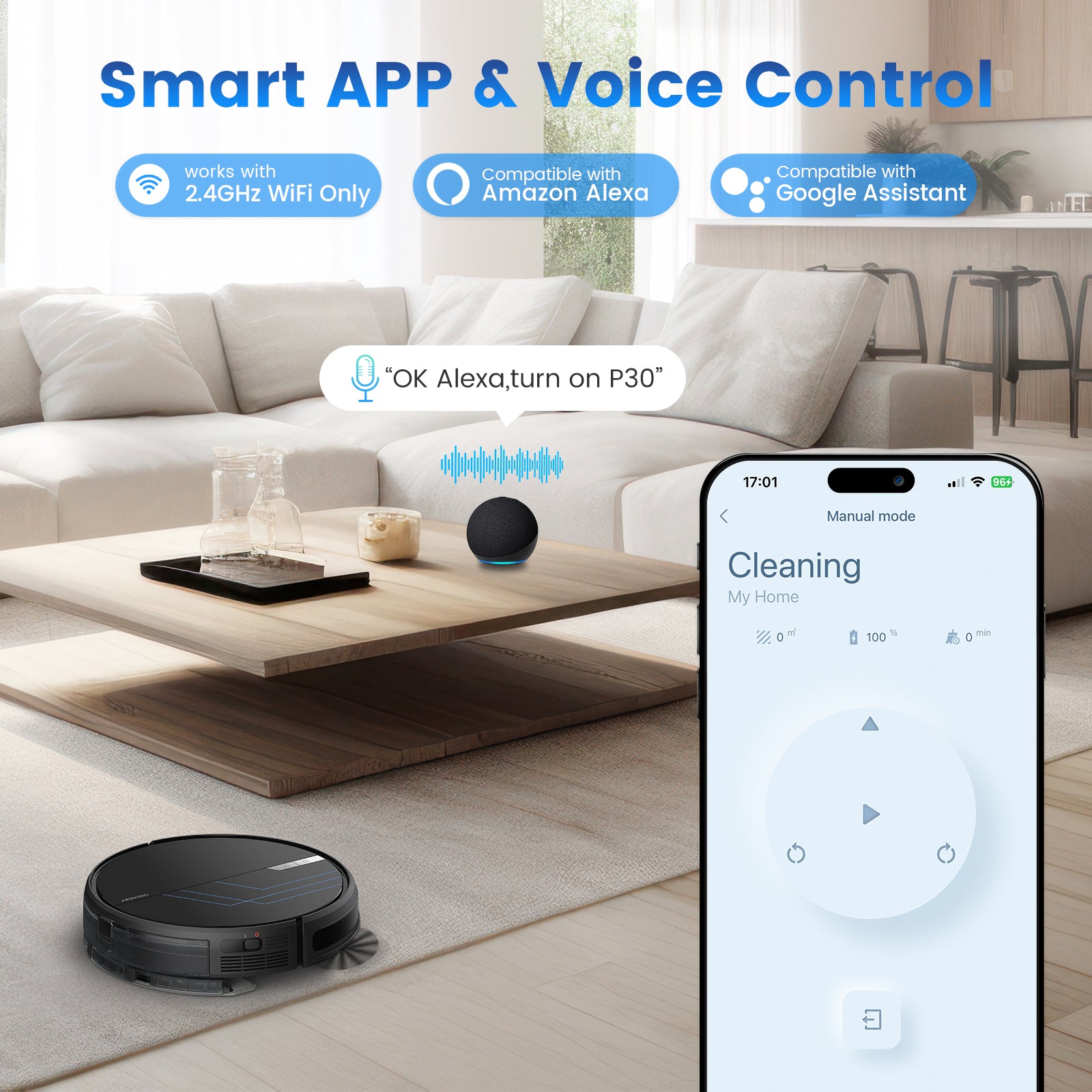AIRROBO P30 3 in 1 Robot Vacuum