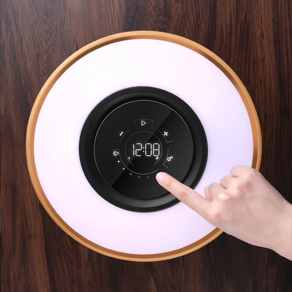 Smart Lamp with Wireless Charging and Bluetooth Audio - Image 4