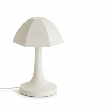 Nordic Mushroom Table Lamp with Soft Diffused Ambient Glow