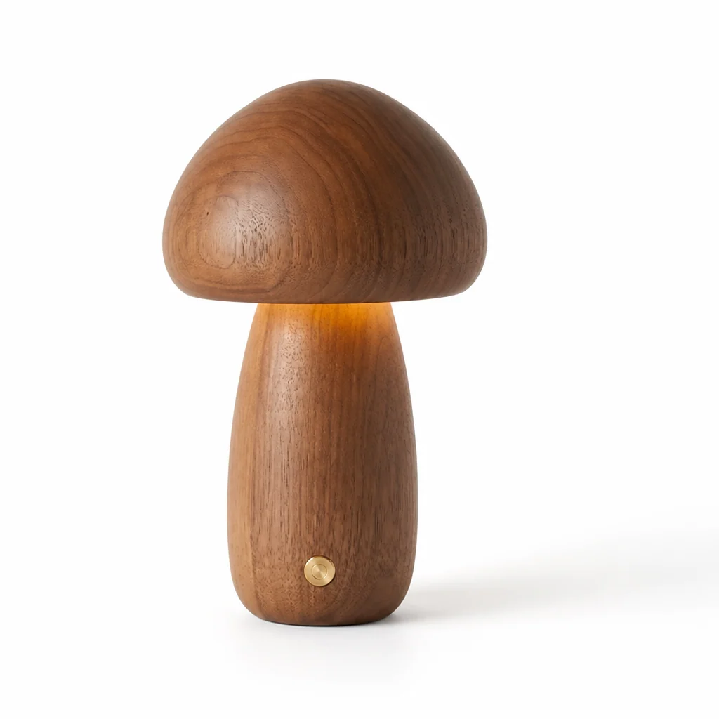Night Light Mushroom Touch Control Warm White LED - Image 10