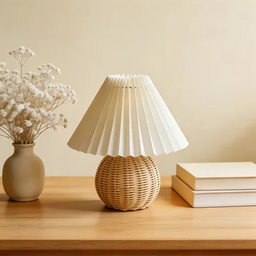 Vintage Ceramic Table Lamp for Home Decor