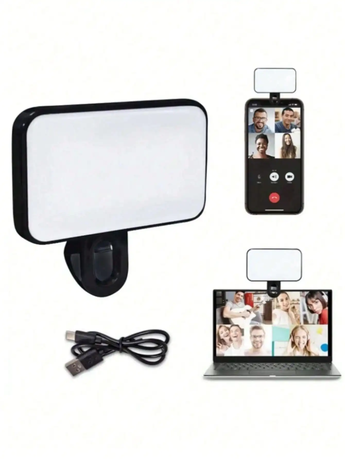 Compact Clip-On LED Light for Photography - Image 8