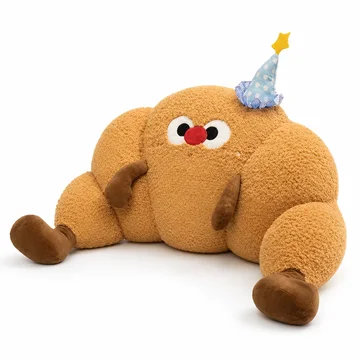 Cute Face Character Plush-Cover Pillow