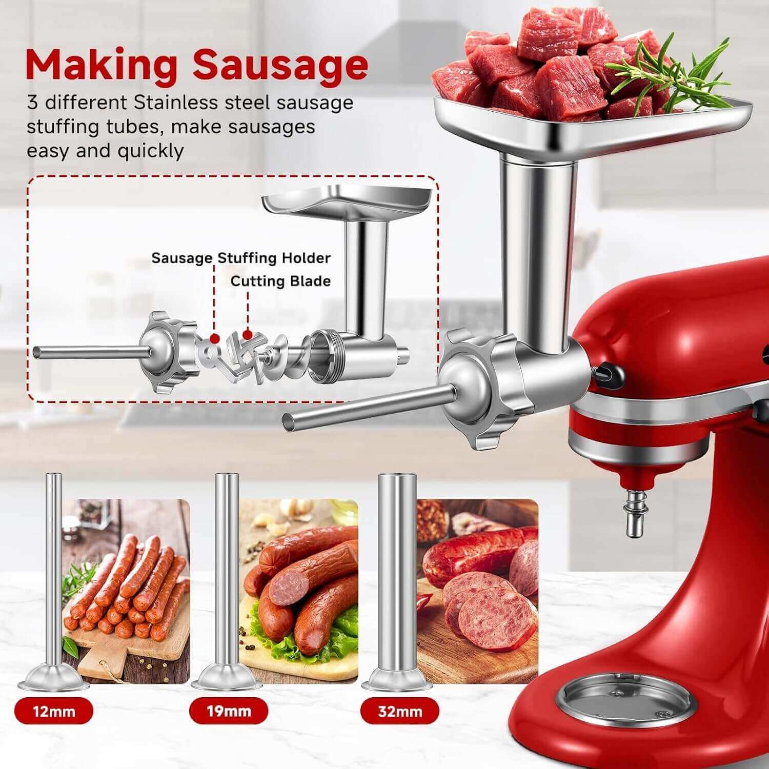 KitchenAid Meat Grinder Attachment 4
