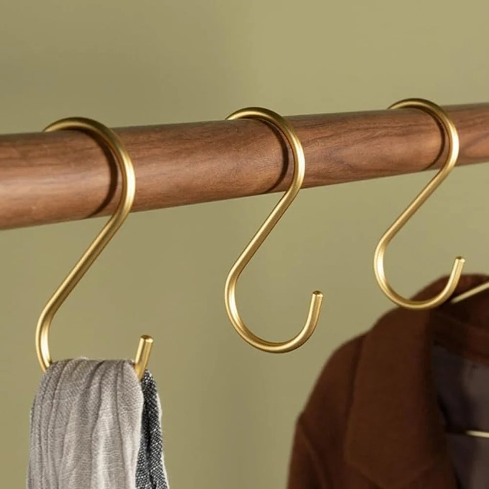 S-Hook Clothes Hangers Heavy-Duty Space-Saving Set of 3 - Image 6