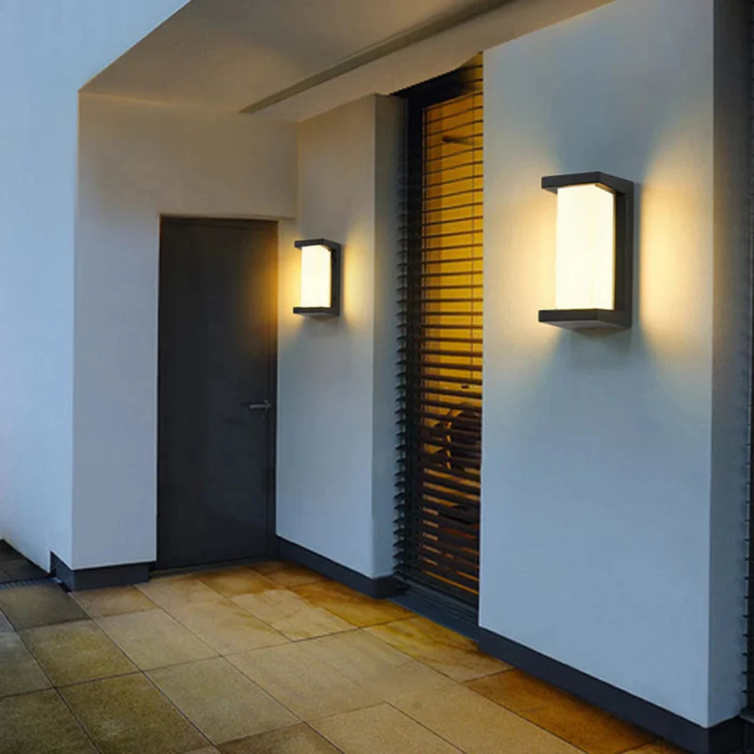 Smart Outdoor Wall Light with Motion Activation
