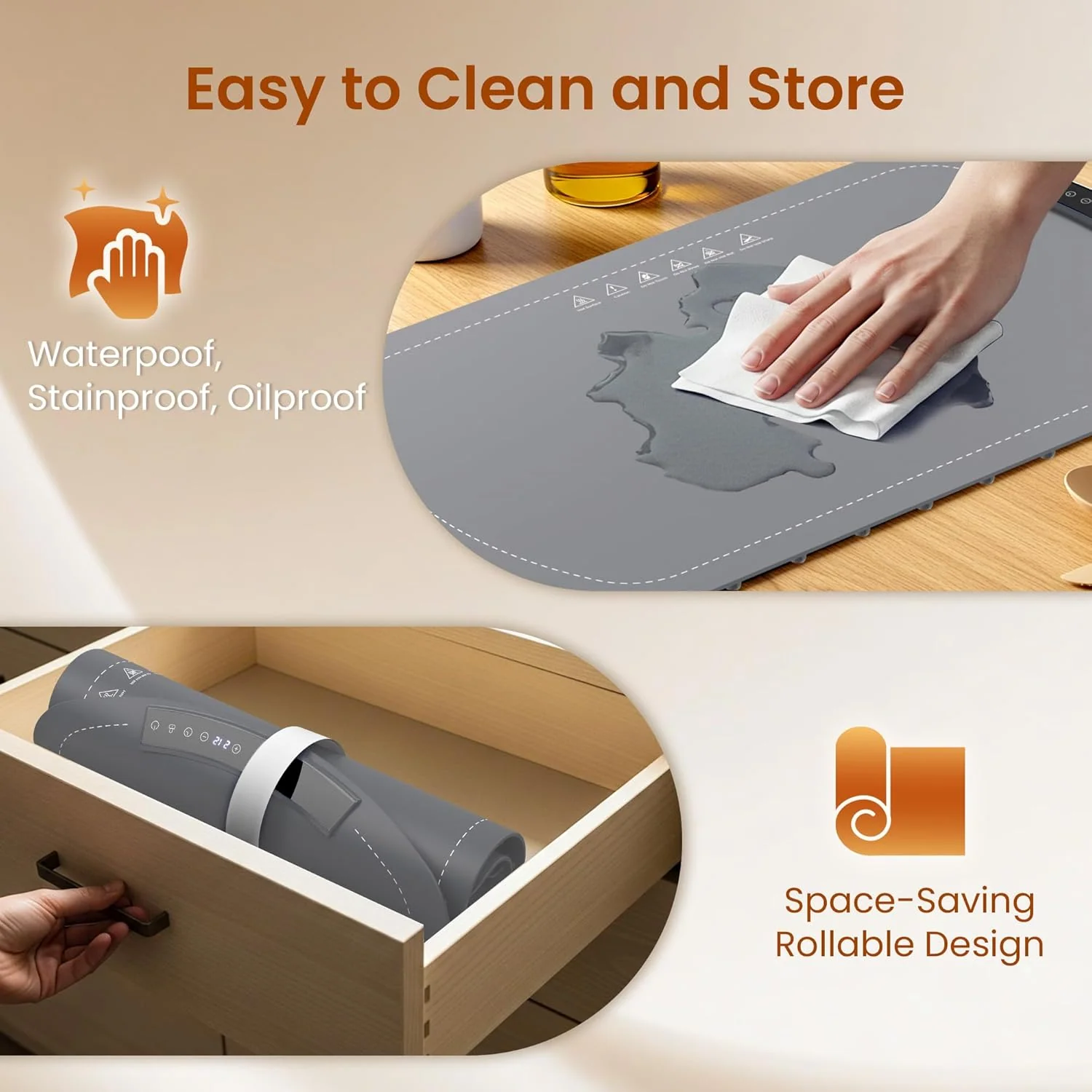 Kismile Food Warming Mat 29604KWB0 - Image 13