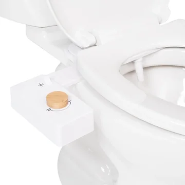 Adjustable Spray Control Bidet Attachment for Toilet Seat - No Electricity