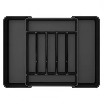 Silverware Organizer for Drawer – Expandable with 7 to 9 Sections