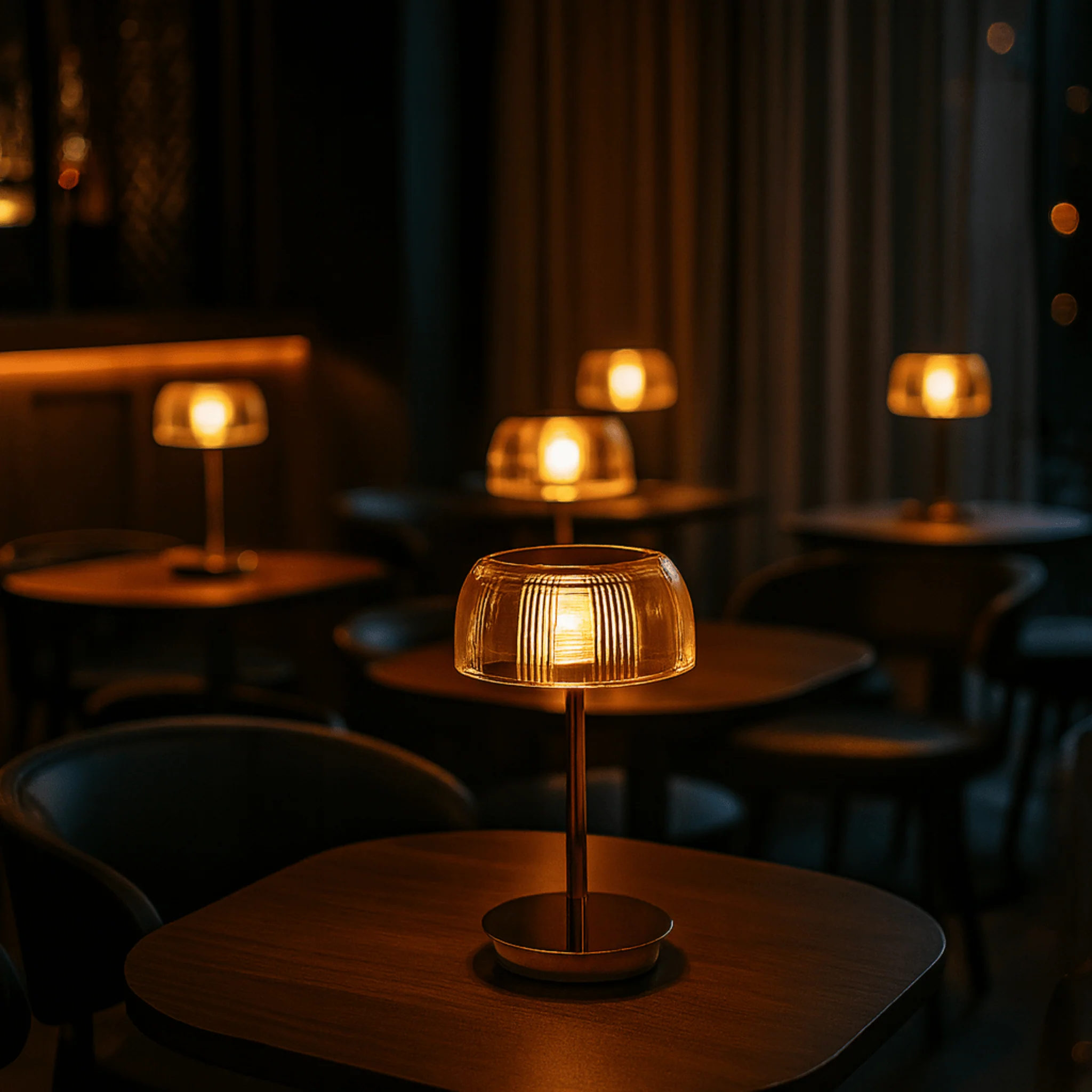Elegant Adjustable LED Lamp with Touch Controls
