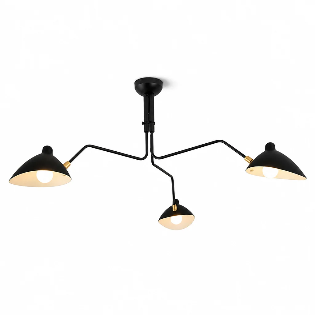 Ceiling Light Adjustable LED Aluminum & Brass - Image 2