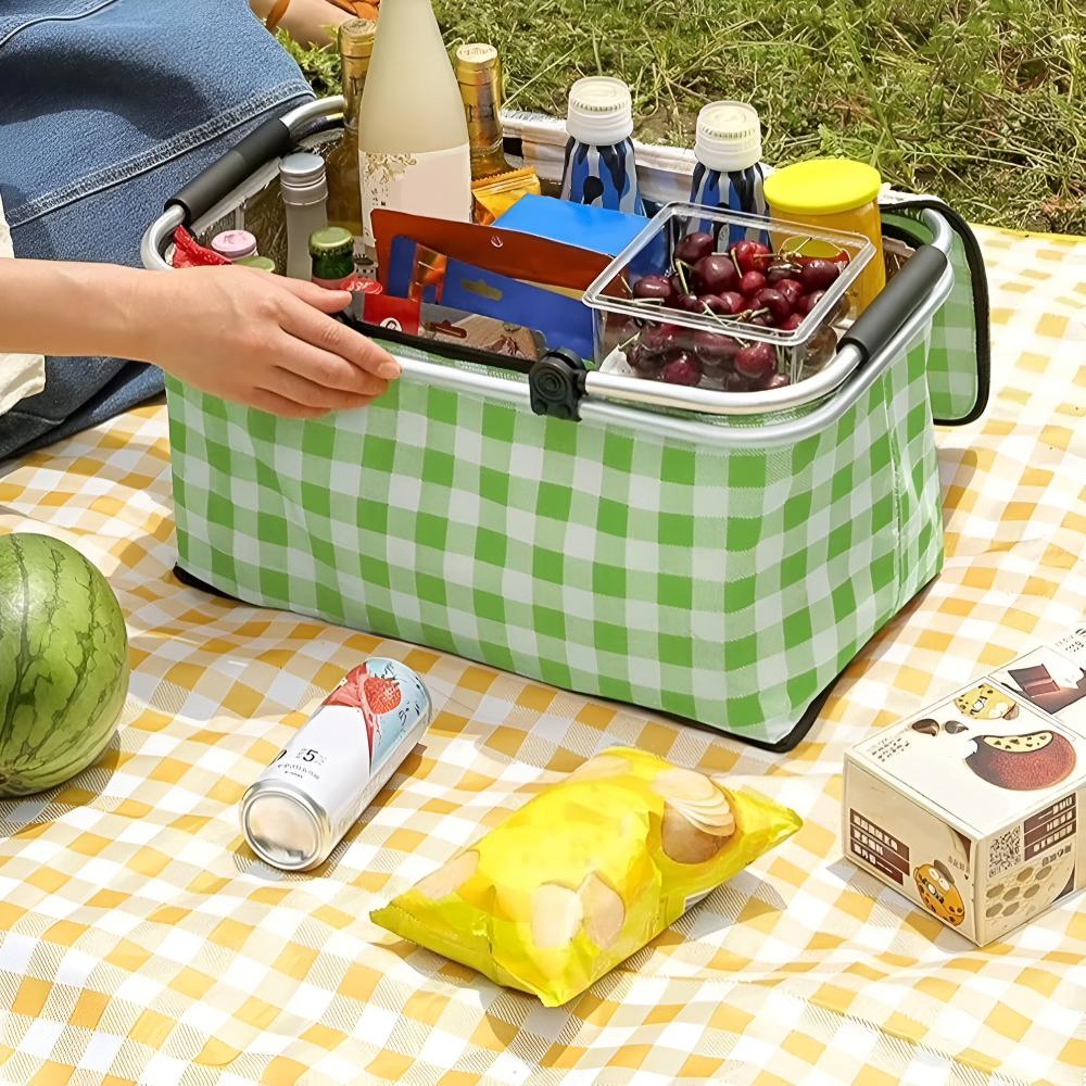 Picnic Basket Insulated Foldable 22L Padded Handles - Image 3