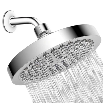 Adjustable Swivel Shower Head for Full Coverage High-Pressure Rainfall