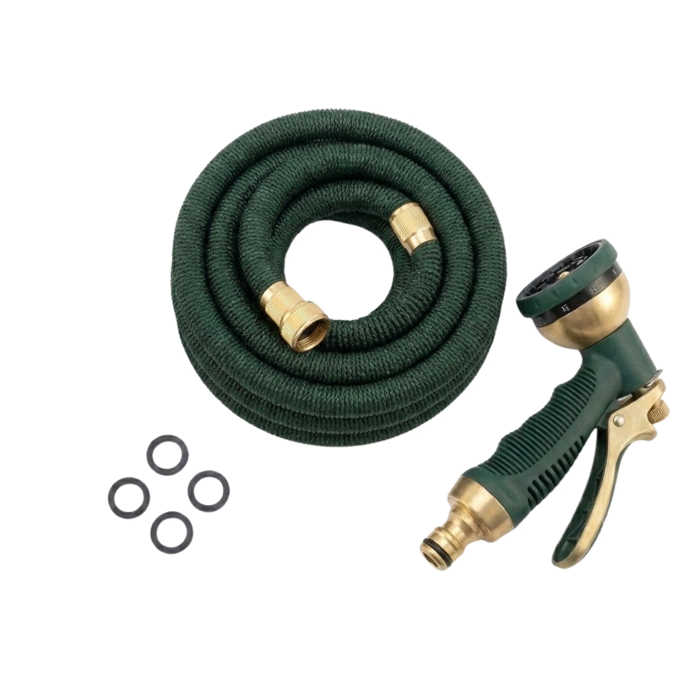50 Feet Aluminum Water Hose 650 PSI - Tangle-Free Flow System - Image 2
