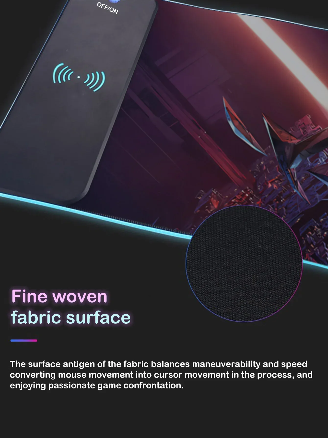 15W RGB Wireless Charging Pad for Enhanced Illumination - Image 8