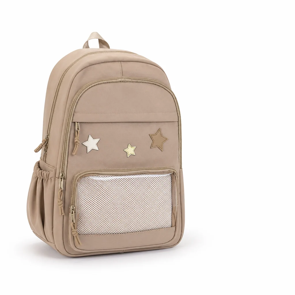 Kids School Backpack Clear Display Pocket Fits A4 - Image 4