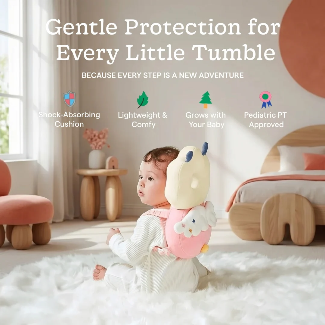Safety Backpack for Infants – Cloud Design - Image 10