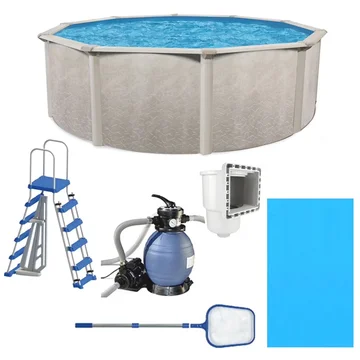 Aquarian Phoenix 15' x 52" Steel Frame DIY Family Above Ground Pool Kit