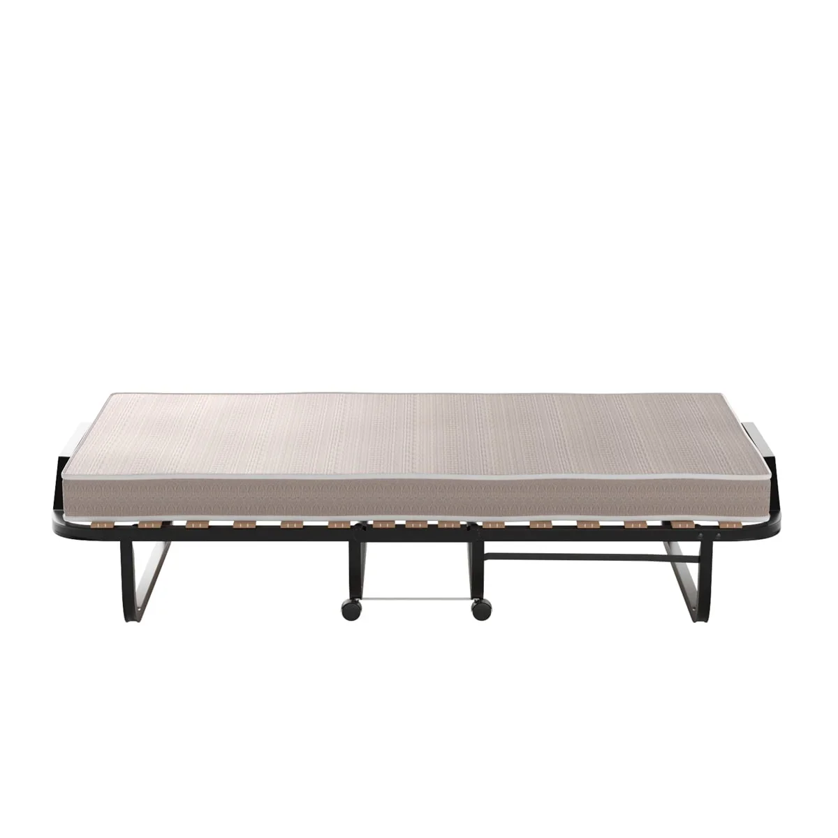 Costway Folding Bed Rollaway Guest Bed w/ Memory Foam Sturdy Metal Frame & Foam Mattress, Made in Italy (Product Dimensions: 79L x 31.5W x 16 H inch) - Image 6