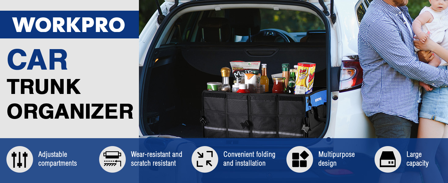 CAR TRUNK ORGANIZER