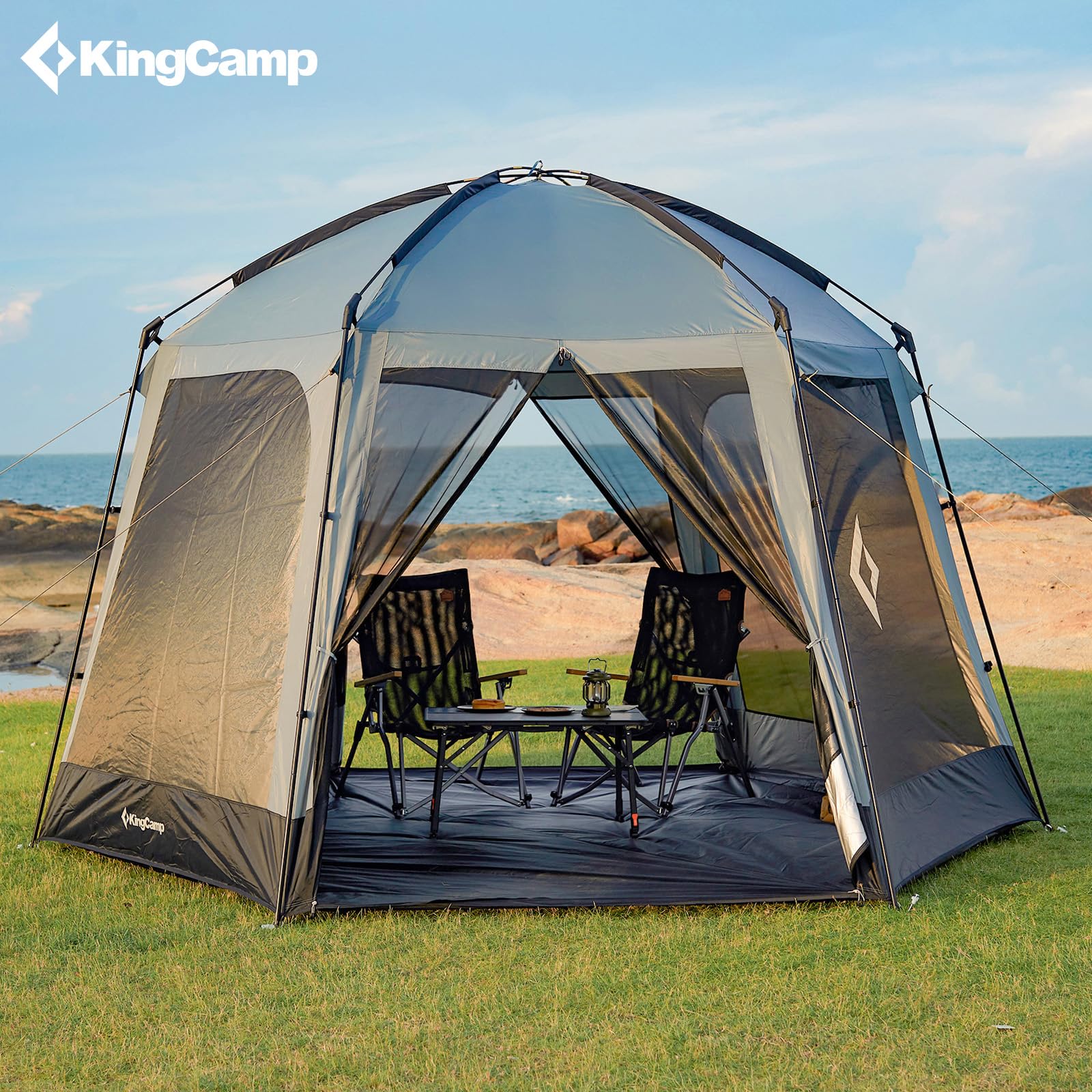 KingCamp CAIRO 12 x 12 Instant Screen Mosquito Canopy Tent
