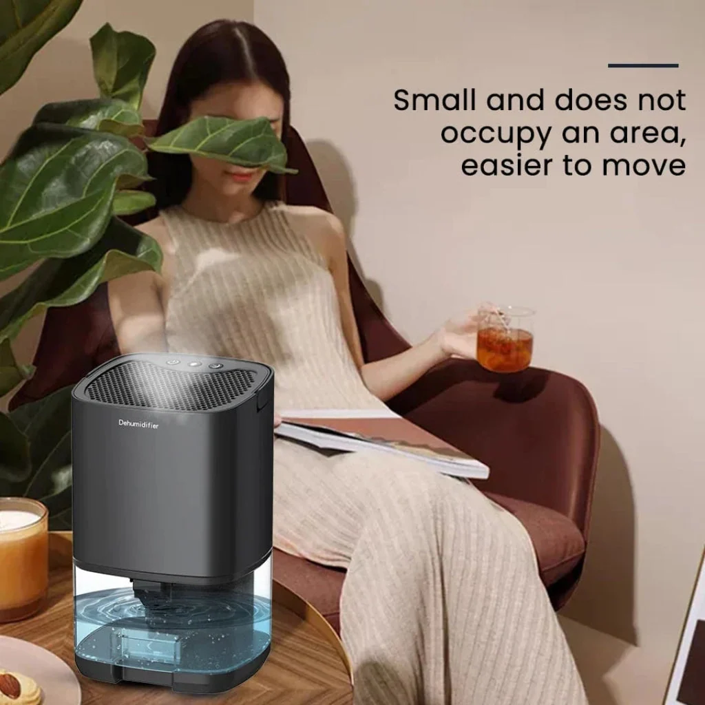 Compact Humidity Control Device with Soothing Night Light - Image 5