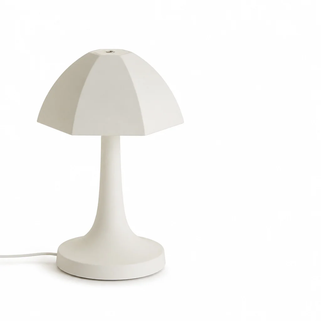 Nordic Mushroom Table Lamp with Soft Diffused Ambient Glow