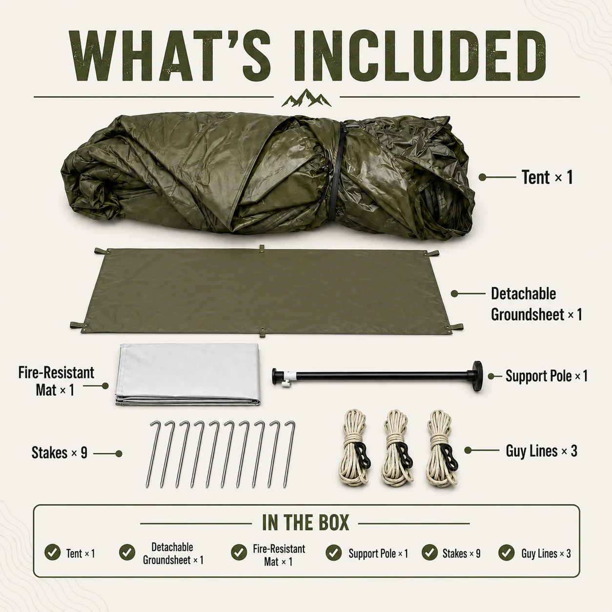 KingCamp Snowhouse X2 Insulated Instant Tent with Stove Jack