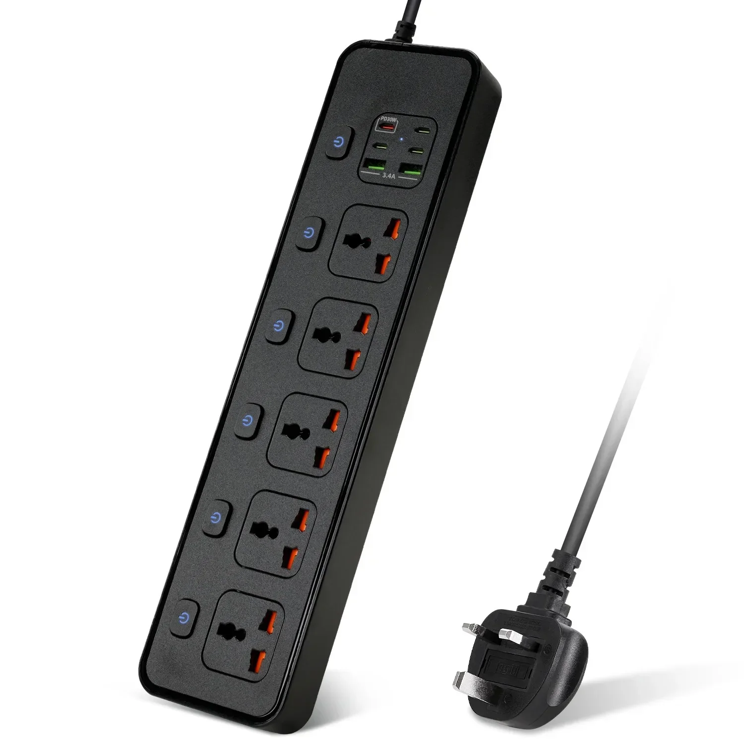Travel Power Adapter with Multiple Outlets for Global Use - Image 15