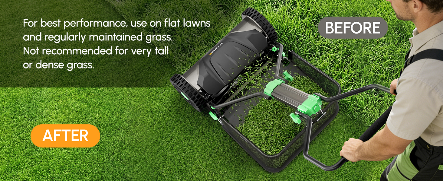 push reel lawn mower