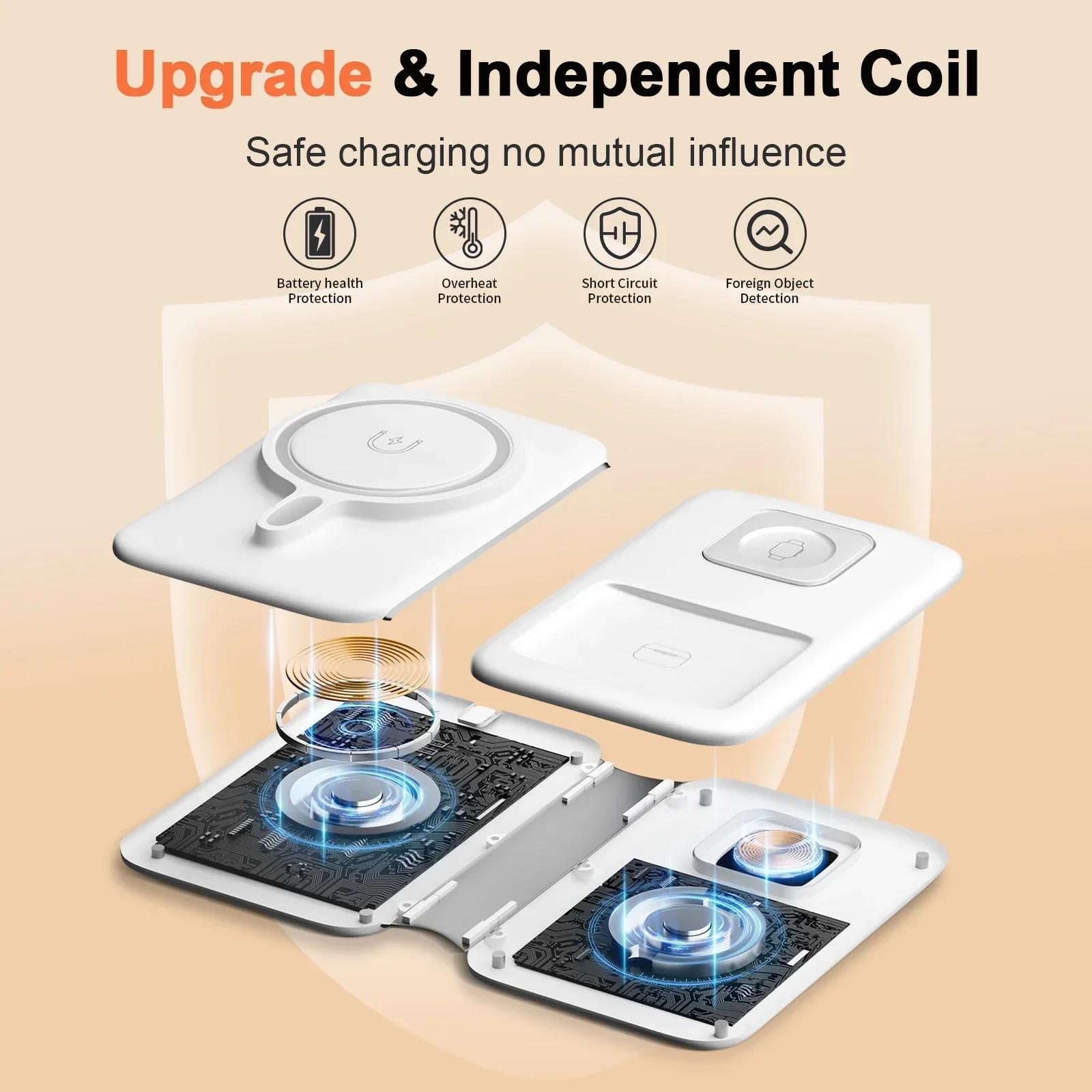 3-in-1 Magnetic Charging Station – Foldable Design - Image 14