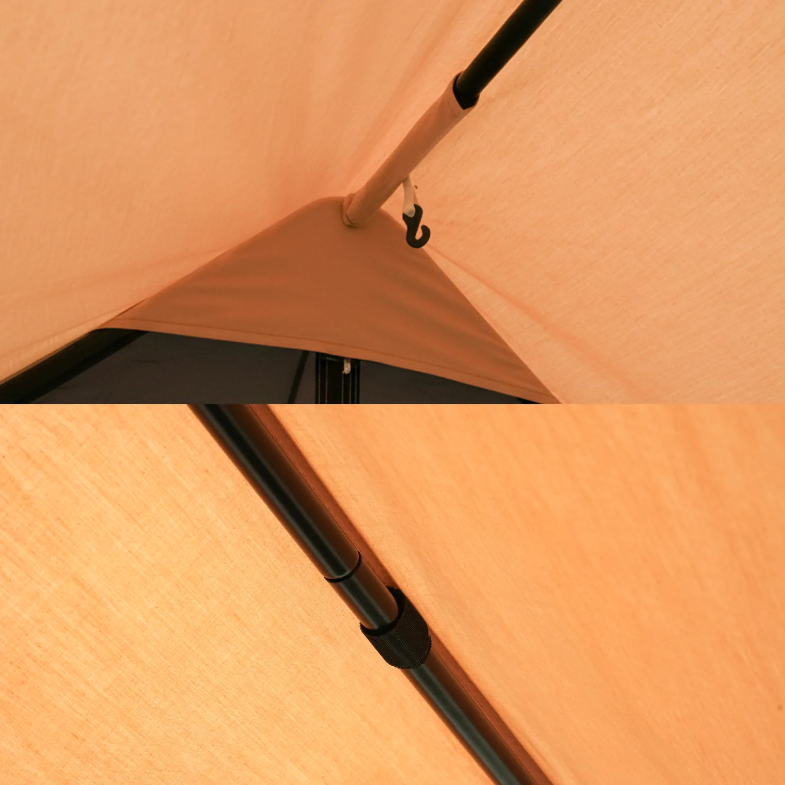 KingCamp MOUNTAIN IN C5 Cabin Tent with Stove Jack & AC Port